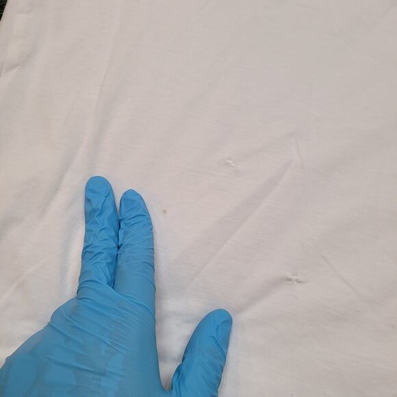 VTG Y2K Nike Silver Tag T-Shirt Mens L Cropped Boxy Spellout White Pink - Picture 4 of 12